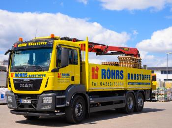 LKW der fa. Baustoffe Röhrs